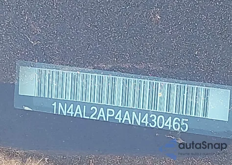 2010 Nissan Altima 2.5 S from USA, damaged, VIN 1N4AL2AP4AN434046